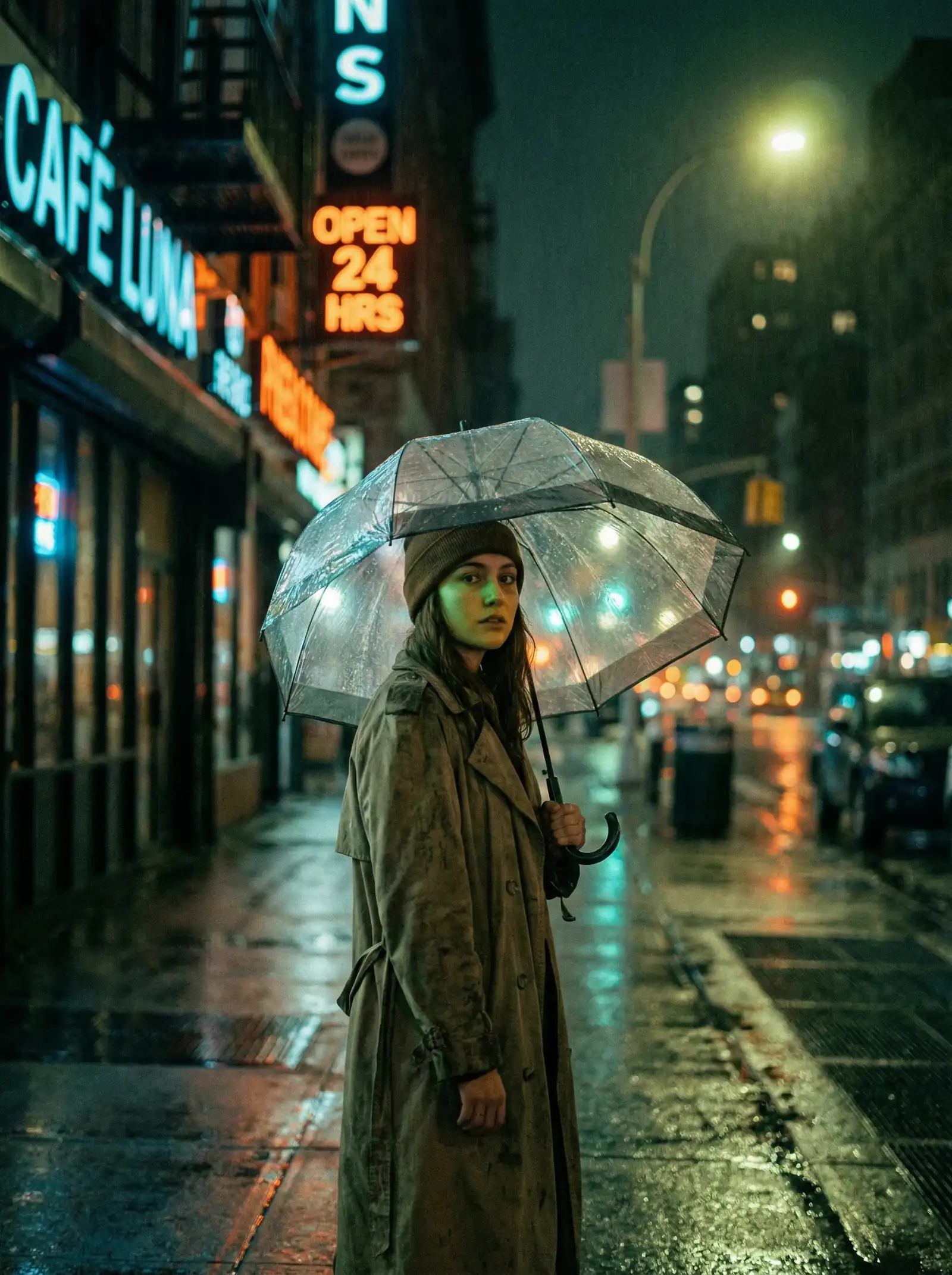 小粉宝库 本周佳作 - 雨夜独行
